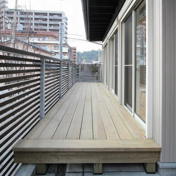 武2ウッドデッキ