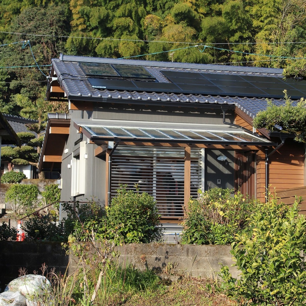 伊敷リフォーム_硝子屋根