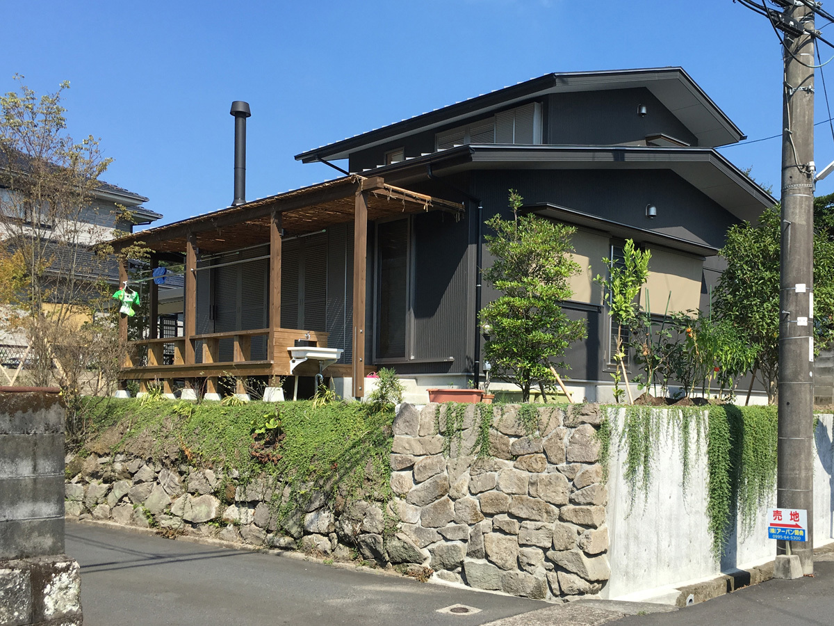 姶良平松の家石垣