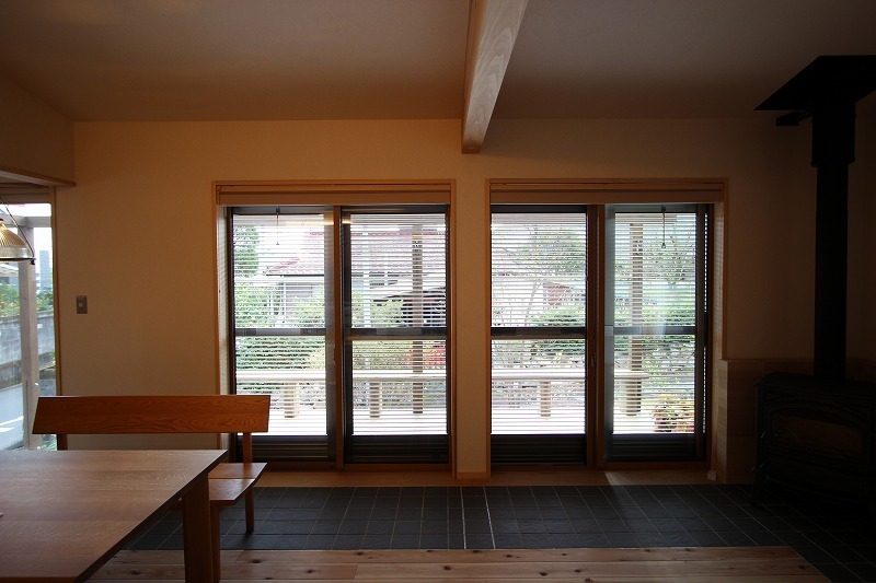 姶良平間tの家ガラリ雨戸