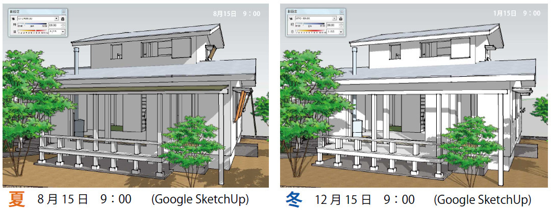 姶良平松の家スケッチアップ
